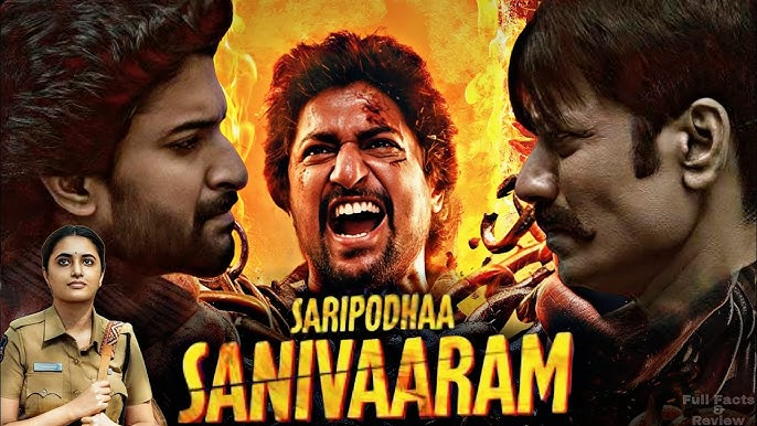 Suryas Satuday (Saripodhaa Sanivaaram 2024) Hindi Dubbed Full Movie Free Download